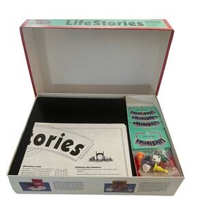 LIFE STORIES Storytelling Board Game Telling Tales 1992 Complete USED